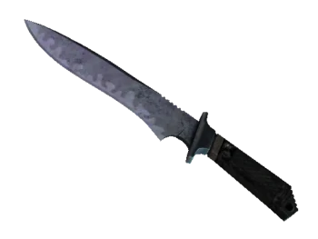 ★ StatTrak™ Classic Knife | Blue Steel (Well-Worn)