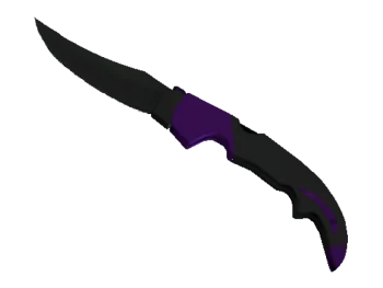 ★ StatTrak™ Falchion Knife | Ultraviolet (Minimal Wear)