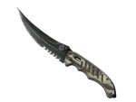 ★ StatTrak™ Flip Knife | Black Laminate (Minimal Wear)
