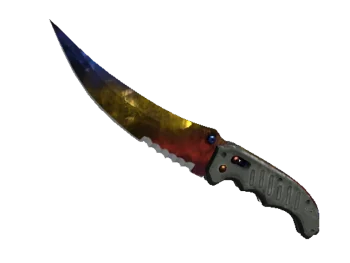 ★ StatTrak™ Flip Knife | Marble Fade (Minimal Wear)