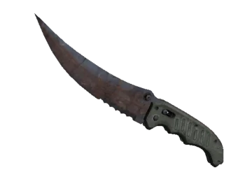 ★ StatTrak™ Flip Knife | Rust Coat (Well-Worn)