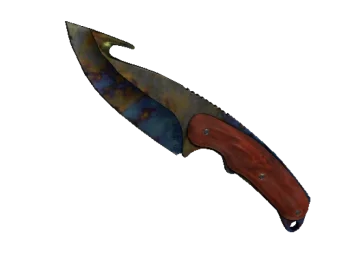 ★ StatTrak™ Gut Knife | Case Hardened (Battle-Scarred)