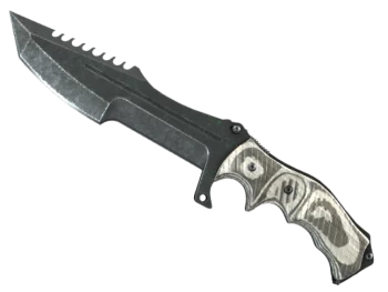 ★ StatTrak™ Huntsman Knife | Black Laminate (Factory New)