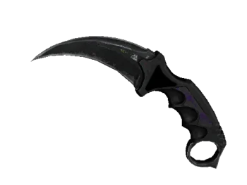★ StatTrak™ Karambit | Ultraviolet (Battle-Scarred)