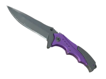 ★ StatTrak™ Nomad Knife | Ultraviolet (Well-Worn)