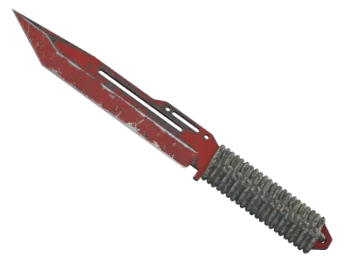 ★ StatTrak™ Paracord Knife | Crimson Web (Battle-Scarred)