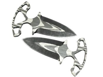 ★ StatTrak™ Shadow Daggers | Black Laminate (Minimal Wear)