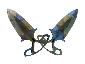 ★ StatTrak™ Shadow Daggers | Case Hardened (Battle-Scarred)
