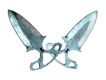 ★ StatTrak™ Shadow Daggers | Damascus Steel (Field-Tested)