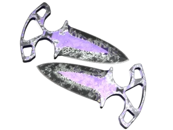 ★ StatTrak™ Shadow Daggers | Freehand (Battle-Scarred)