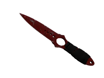 ★ StatTrak™ Skeleton Knife | Crimson Web (Battle-Scarred)