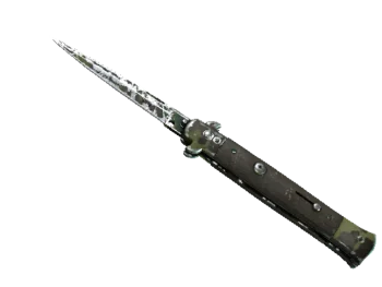 ★ StatTrak™ Stiletto Knife | Boreal Forest (Battle-Scarred)