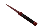 ★ StatTrak™ Stiletto Knife | Crimson Web (Minimal Wear)