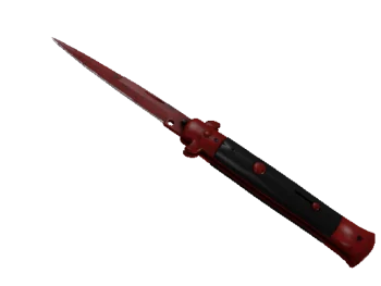 ★ StatTrak™ Stiletto Knife | Crimson Web (Minimal Wear)