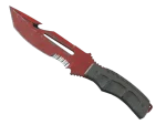 ★ StatTrak™ Survival Knife | Crimson Web (Battle-Scarred)