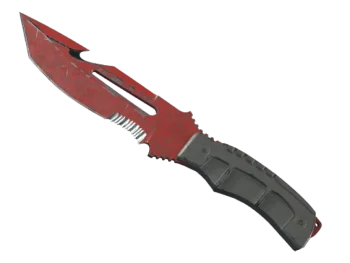 ★ StatTrak™ Survival Knife | Crimson Web (Battle-Scarred)
