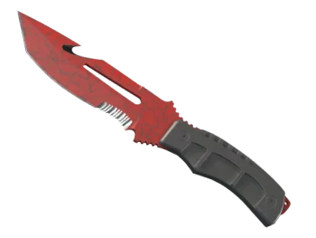 ★ StatTrak™ Survival Knife | Crimson Web (Minimal Wear)