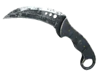 ★ StatTrak™ Talon Knife | Night Stripe (Battle-Scarred)