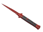 ★ Stiletto Knife | Crimson Web (Minimal Wear)