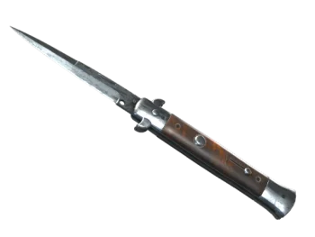 ★ Stiletto Knife | Damascus Steel (Minimal Wear)