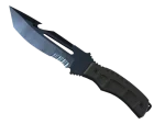 ★ Survival Knife | Blue Steel (Well-Worn)