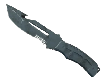 ★ Survival Knife | Night Stripe (Battle-Scarred)