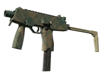 MP9 | Green Plaid (Minimal Wear)