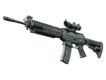 SG 553 | Wave Spray (Battle-Scarred)