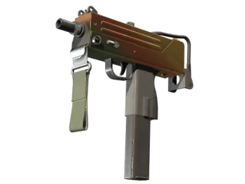 Souvenir MAC-10 | Amber Fade (Well-Worn)