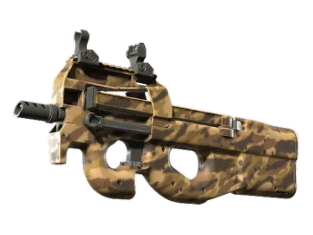 Souvenir P90 | Desert Halftone (Minimal Wear)