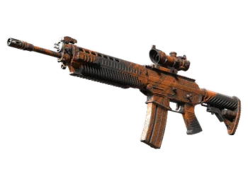 Souvenir SG 553 | Basket Halftone (Field-Tested)