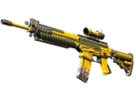 Souvenir SG 553 | Hazard Pay (Well-Worn)