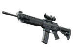 Souvenir SG 553 | Waves Perforated (Battle-Scarred)