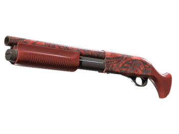 Souvenir Sawed-Off | Crimson Batik (Minimal Wear)