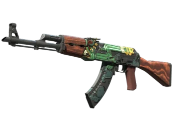 StatTrak™ AK-47 | Fire Serpent (Well-Worn)