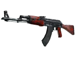 StatTrak™ AK-47 | Red Laminate (Minimal Wear)
