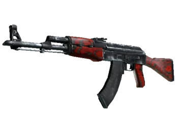 StatTrak™ AK-47 | Red Laminate (Minimal Wear)