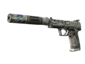 USP-S | Spiral Glitch (Battle-Scarred)