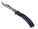 ★ StatTrak™ Butterfly Knife | Freehand (Well-Worn)