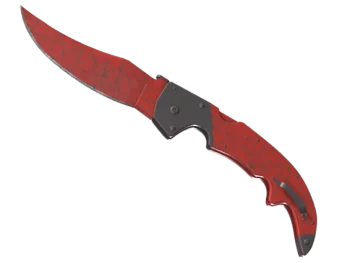 ★ StatTrak™ Falchion Knife | Crimson Web (Minimal Wear)