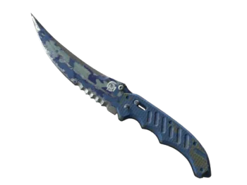 ★ StatTrak™ Flip Knife | Bright Water (Battle-Scarred)