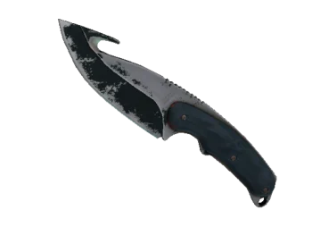 ★ StatTrak™ Gut Knife | Night (Battle-Scarred)