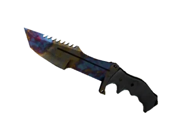 ★ StatTrak™ Huntsman Knife | Case Hardened (Well-Worn)