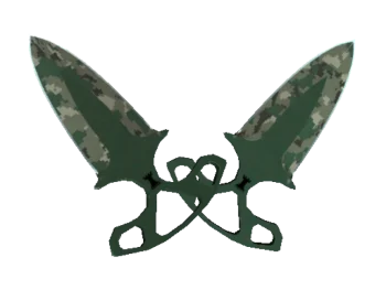 ★ StatTrak™ Shadow Daggers | Forest DDPAT (Well-Worn)