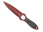 ★ StatTrak™ Skeleton Knife | Crimson Web (Well-Worn)