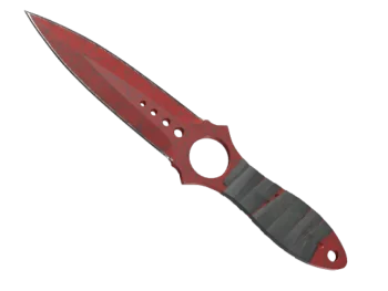★ StatTrak™ Skeleton Knife | Crimson Web (Well-Worn)