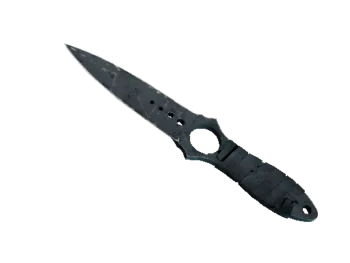 ★ StatTrak™ Skeleton Knife | Night Stripe (Battle-Scarred)