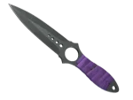 ★ StatTrak™ Skeleton Knife | Ultraviolet (Well-Worn)