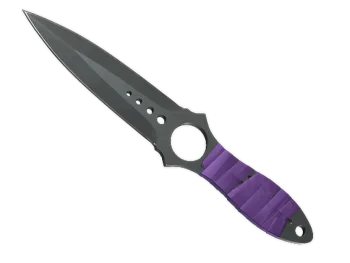 ★ StatTrak™ Skeleton Knife | Ultraviolet (Well-Worn)