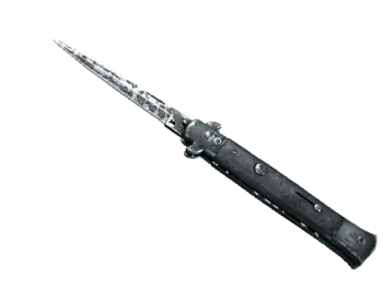 ★ StatTrak™ Stiletto Knife | Night Stripe (Battle-Scarred)